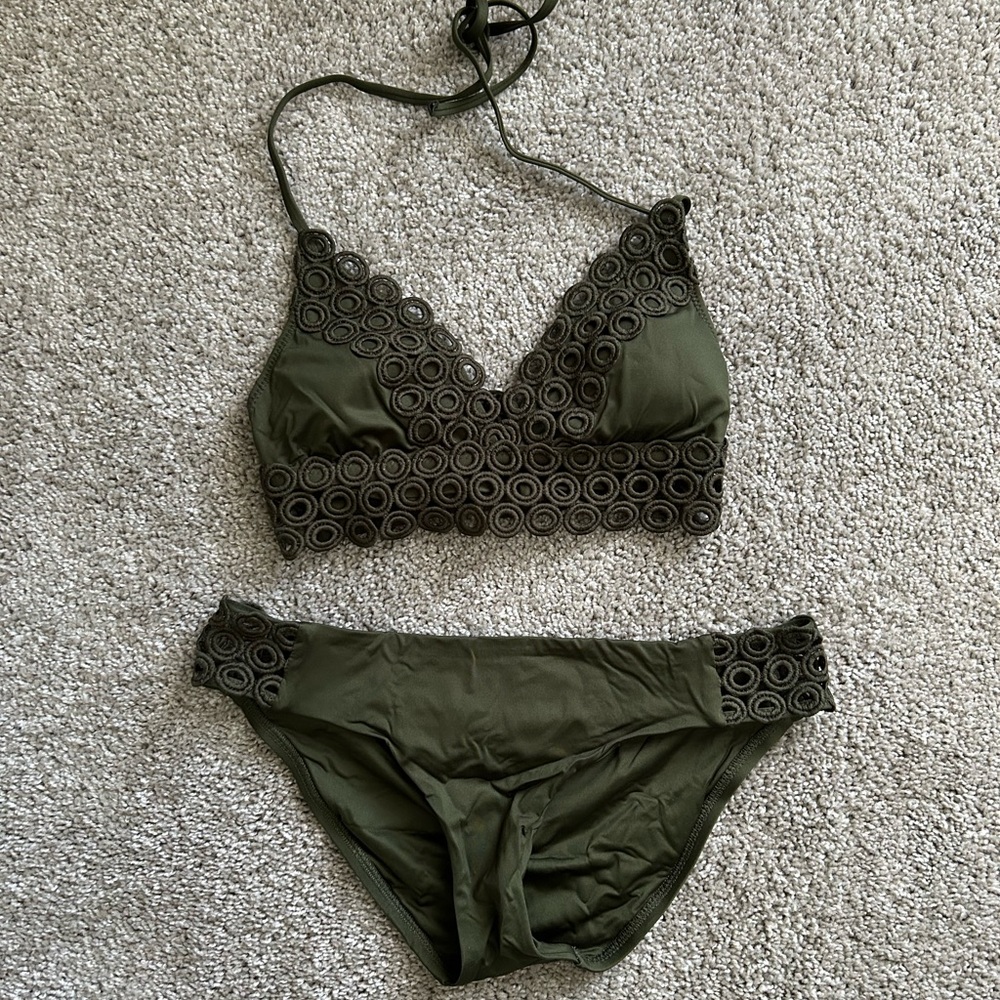 Olive Green Women's Bikini